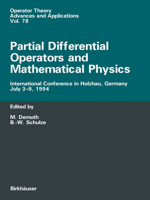 cover image of Partial Differential Operators and Mathematical Physics